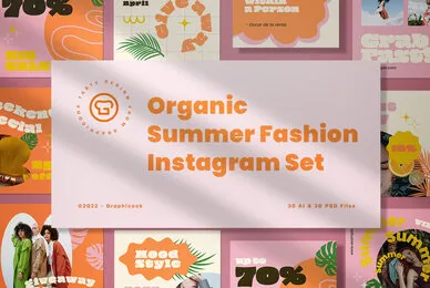 Organic Summer Fashion Instagram Pack
