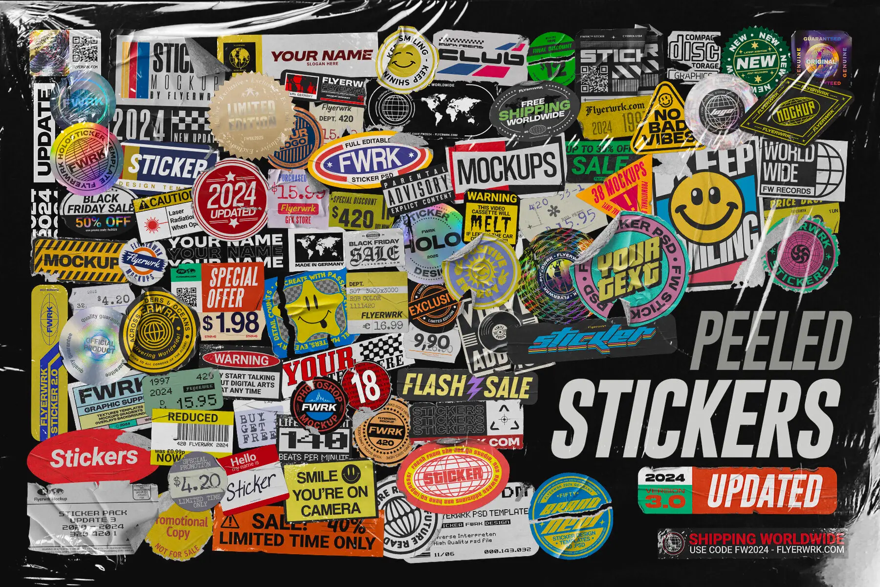 Peeled Stickers