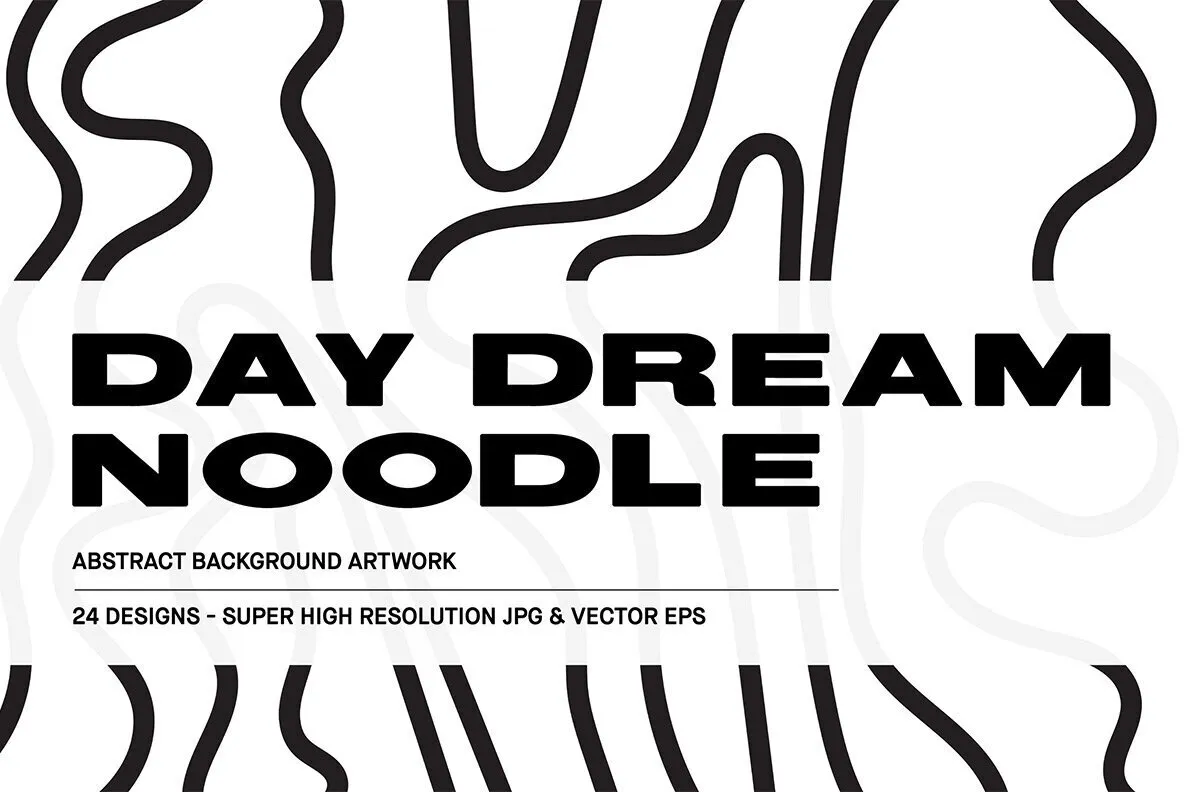 Day Dream Noodle - Abstract Vector Backgrounds