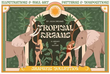 Tropical Dreams A Library of Nature