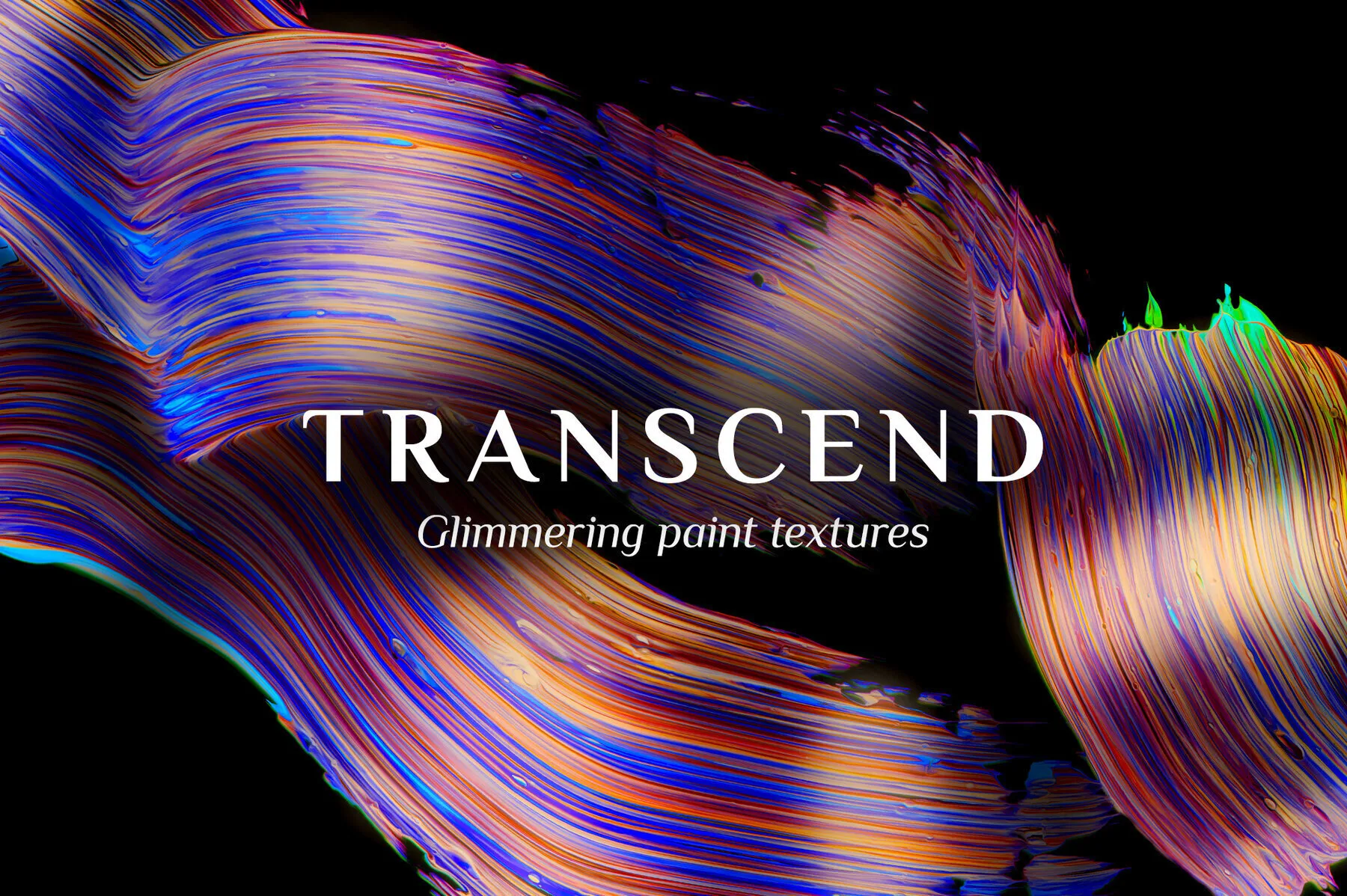 Transcend – Glimmering Paint Textures