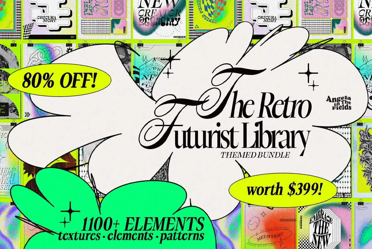 Retro Futurist Library Bundle