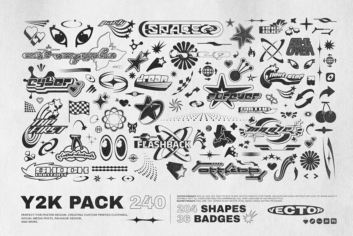 Motivational Stickers SVG Bundle Inspirational Badges PNG