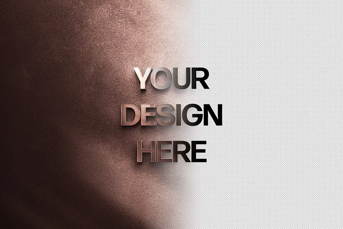 Glass Reflection Logo Mockup Graphics - YouWorkForThem