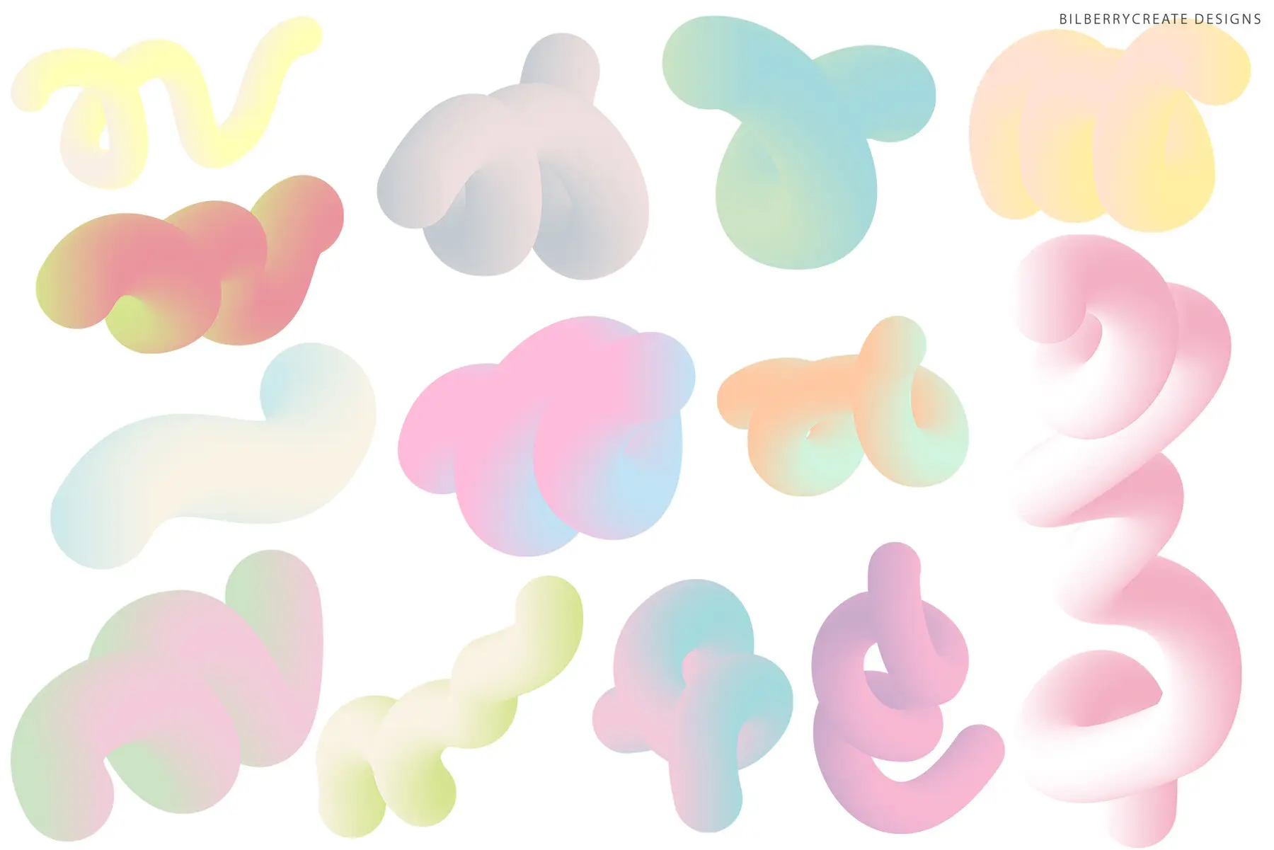 Pastel Abstract Forms 3d Gradient Shapes Graphics Youworkforthem Pastel Abstract Forms 3d Gradient Shapes Graphics Youworkforthem