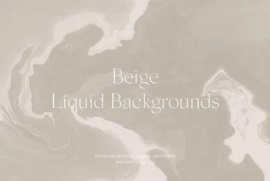 Beige Liquid Marble Backgrounds