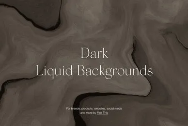 Dark Liquid Marble Backgrounds