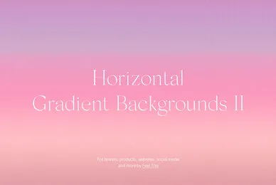 Horizontal Grainy Gradient Textures Backgrounds II