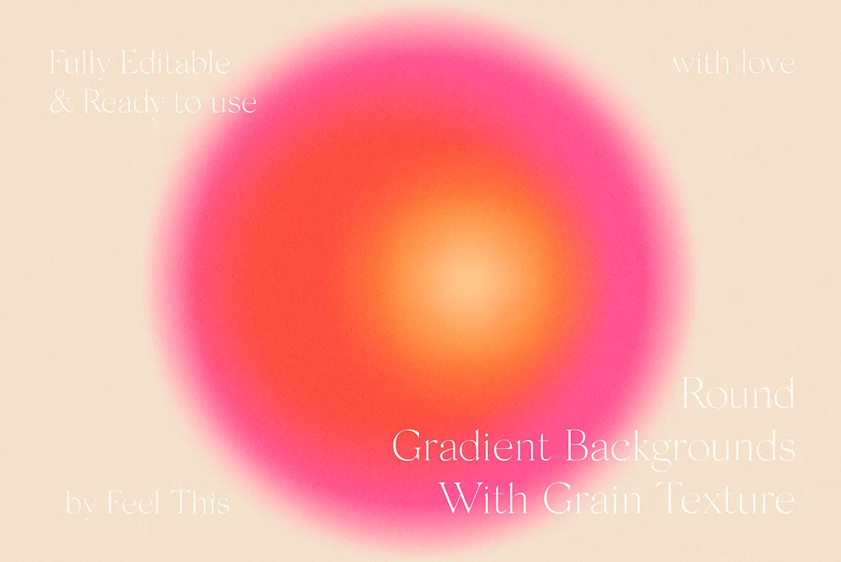 Round Circle Gradient Textures Backgrounds Graphics - YouWorkForThem