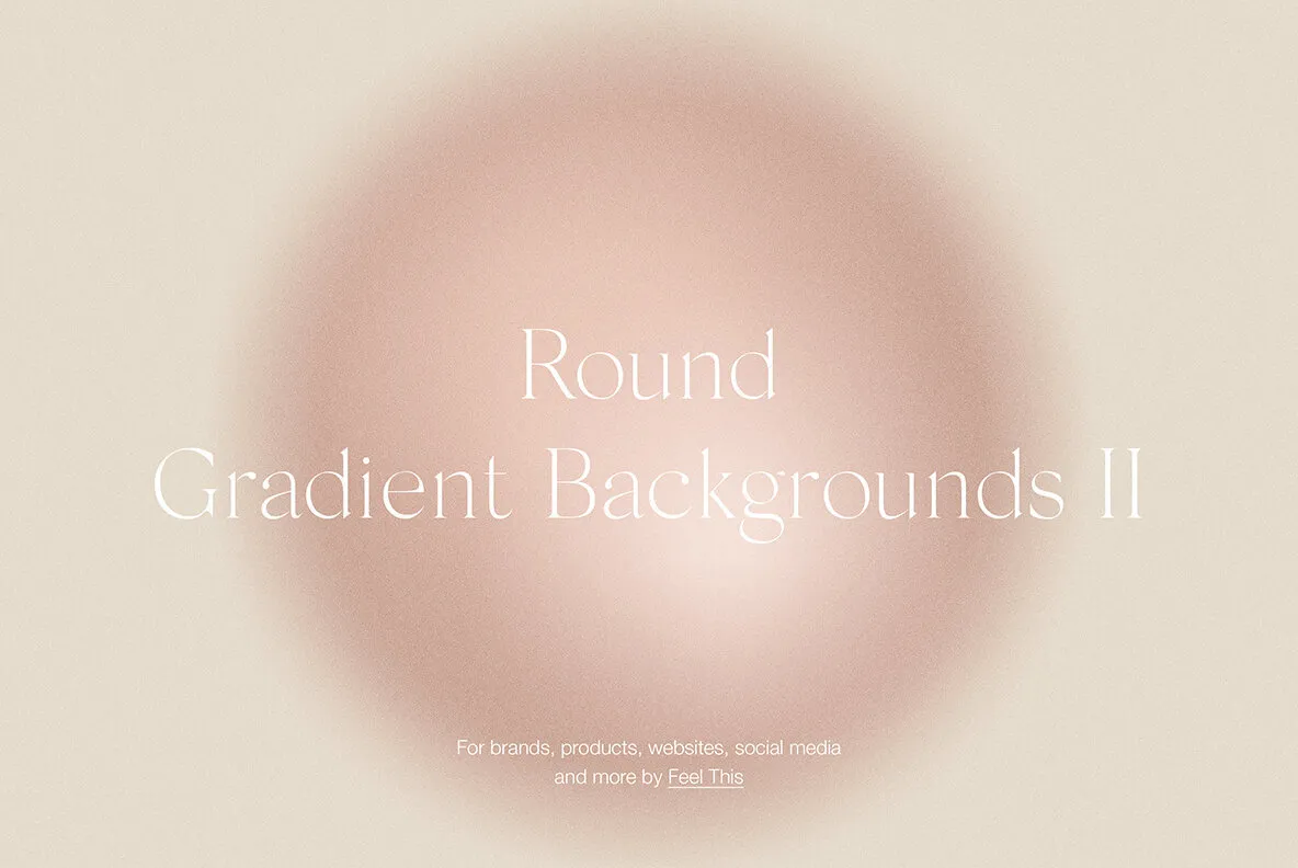 Round Circle Gradient Texture Backgrounds II