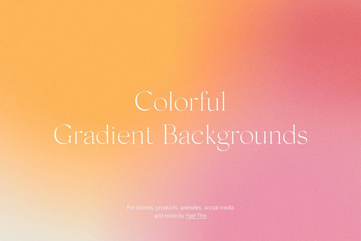 Colorful Grainy Gradient Textures Backgrounds