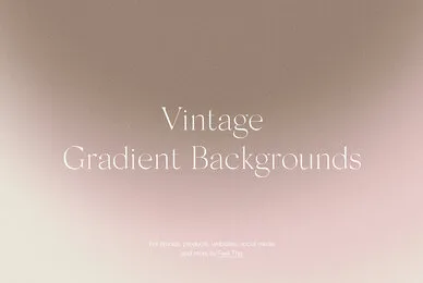 Vintage Retro Gradient Textures Backgrounds