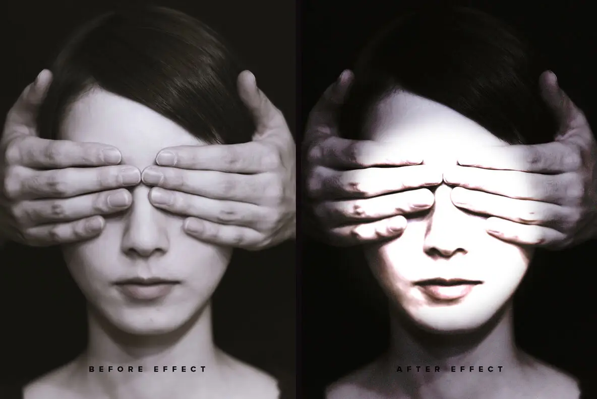 Dramatic Effects Simple Dramatic Portrait Sunlight Overlay Photo Effect - YouWorkForThem
