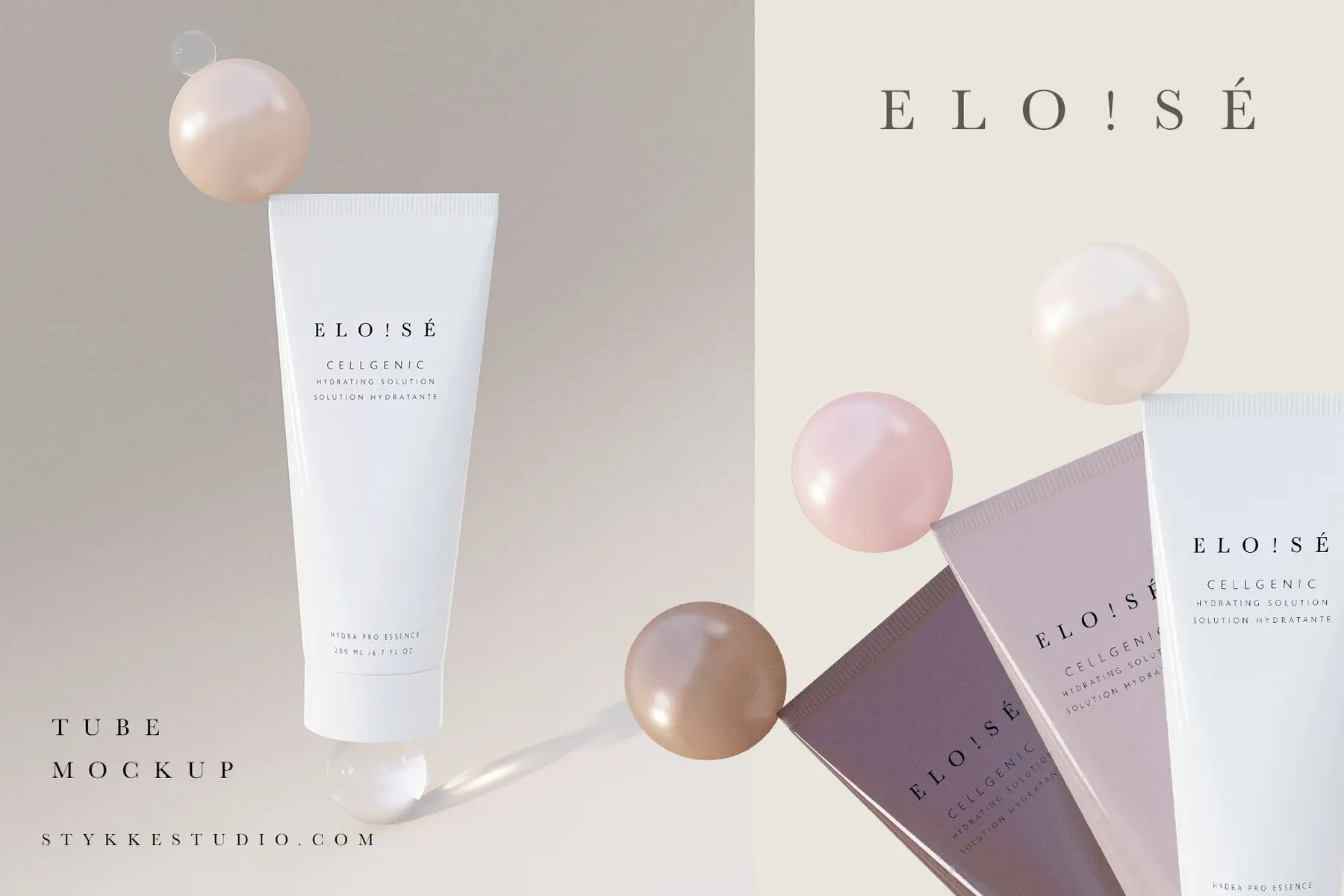 ELO!SÉ - Cosmetic Tube Mockups