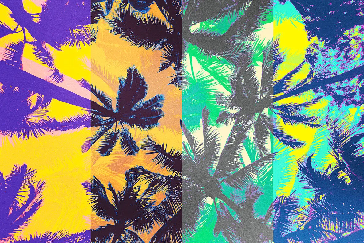 Neon Negative Photo Effect - YouWorkForThem