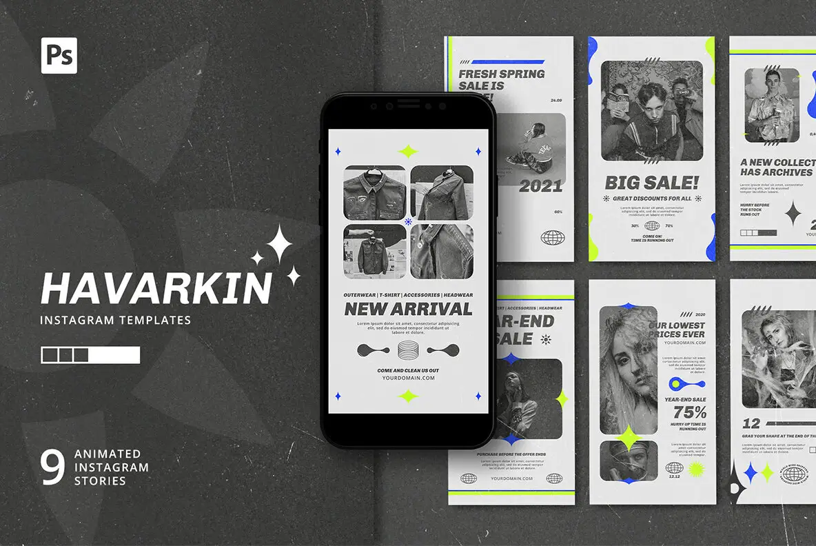 Havarkin - Instagram Templates