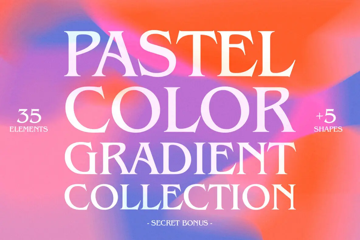 Pastel Color Gradient Collection