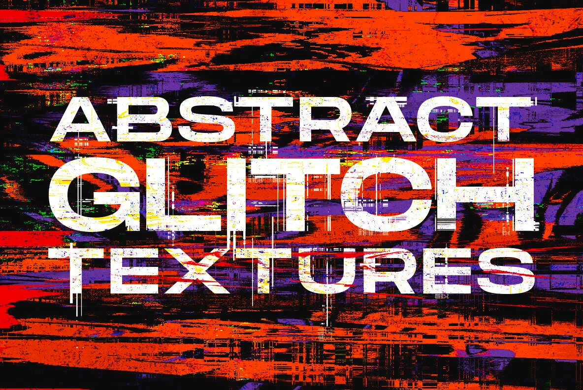 Abstract Glitch Textures