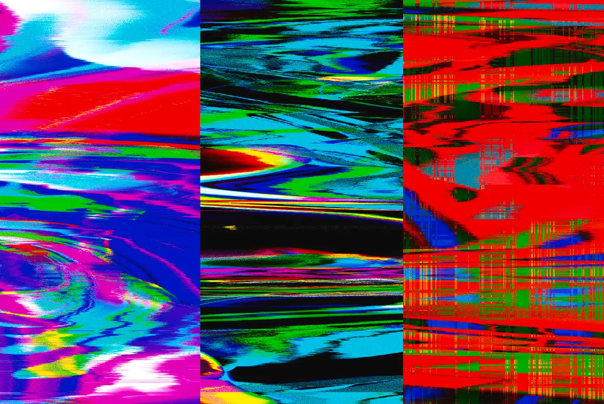 Abstract Glitch Textures Abstract - YouWorkForThem
