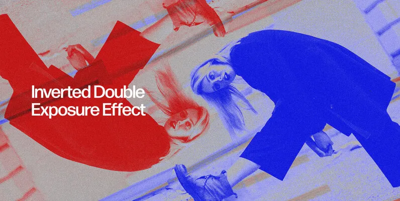 Inverted Double Exposure Photo Effect