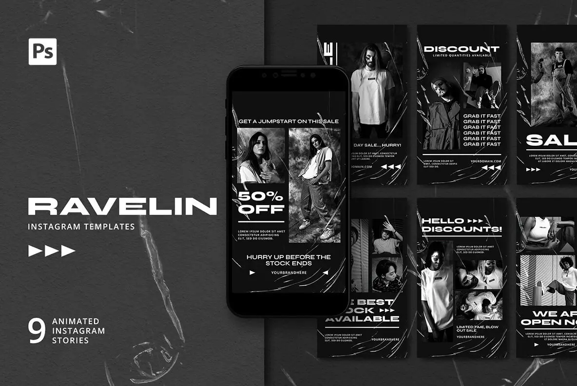 Ravelin - Instagram Templates