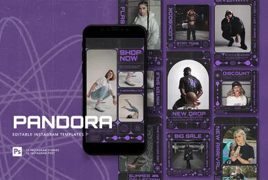 Pandora   Instagram Template