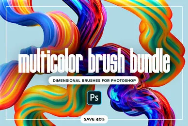 Multicolor Brush Bundle for Photoshop