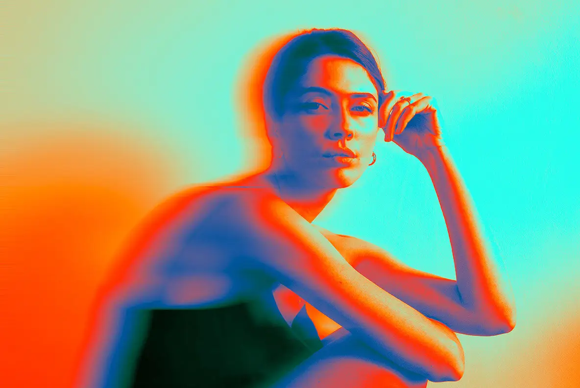 Thermal Camera Photo Effect YouWorkForThem