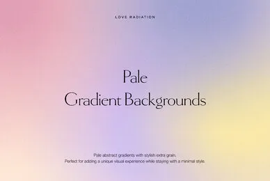 Pale Abstract Pastel Grainy Gradient Backgrounds PSD