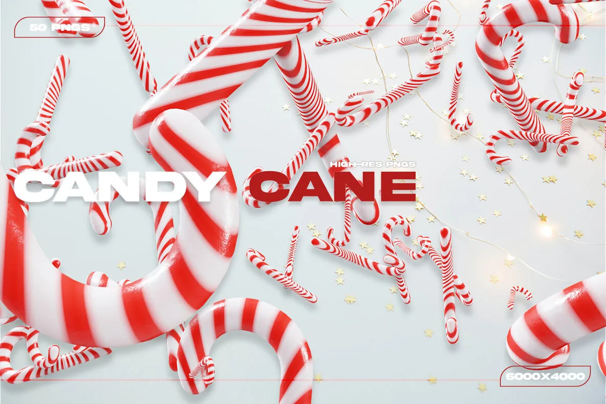 Candy Cane - Christmas PNGs
