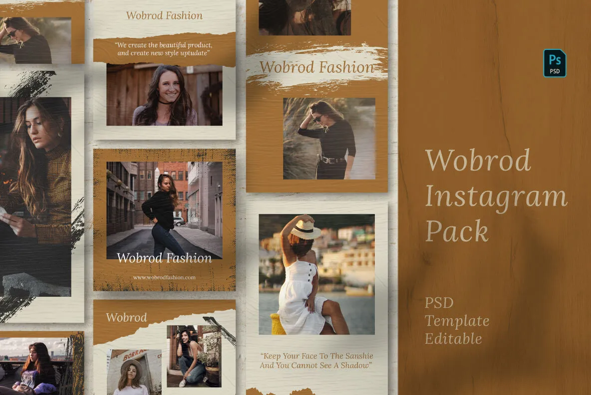 Wobrod Story & Feed Instagram Template