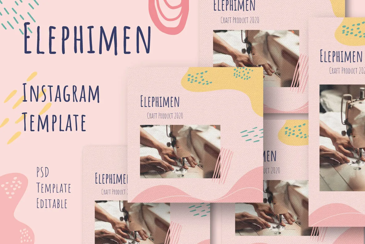 Elephimen Story & Feed Instagram Template