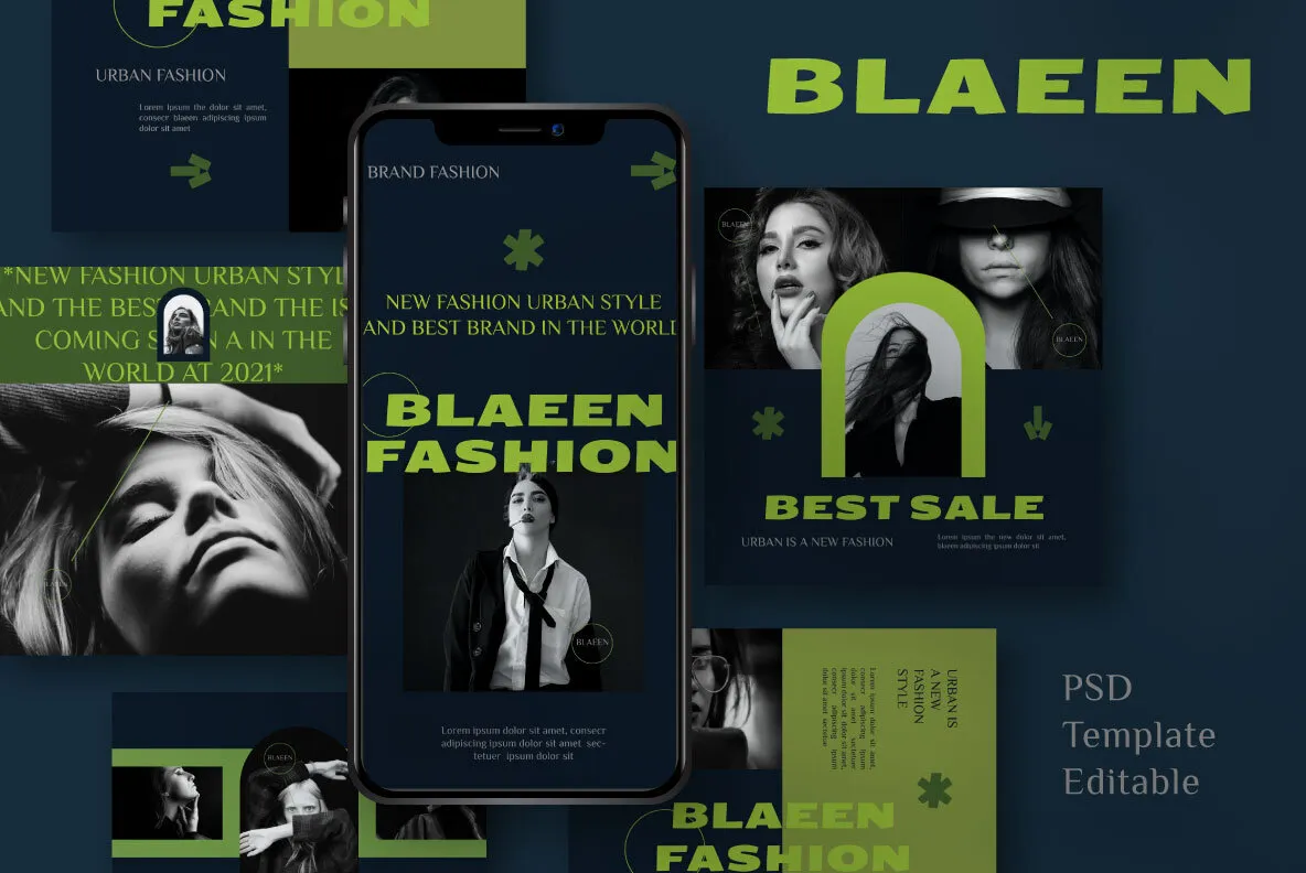 BLAEEN - Brand Instagram Template