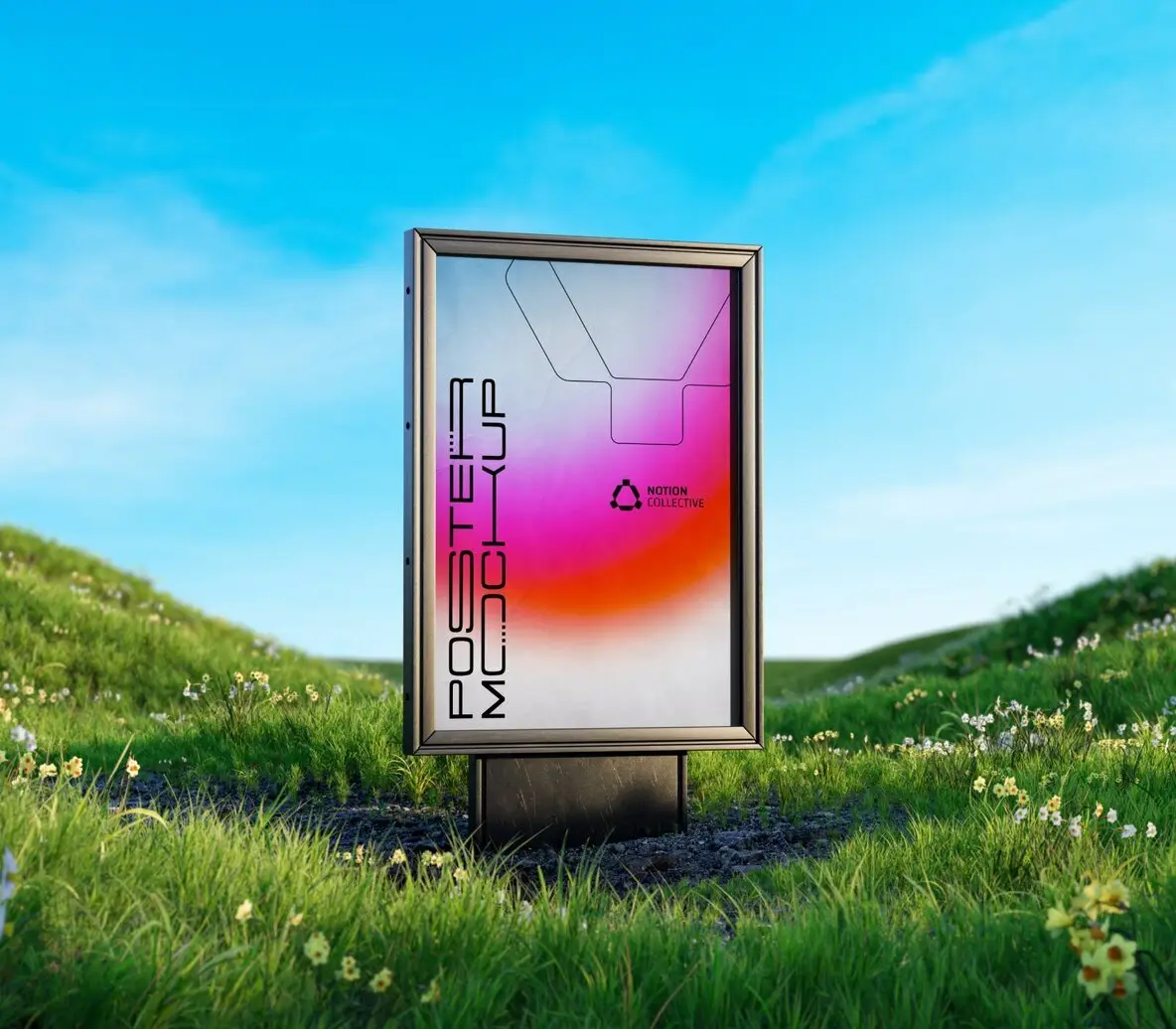 Nature Billboard Mockups vol. 01