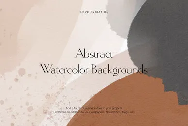 Abstract Watercolor Texture Backgrounds