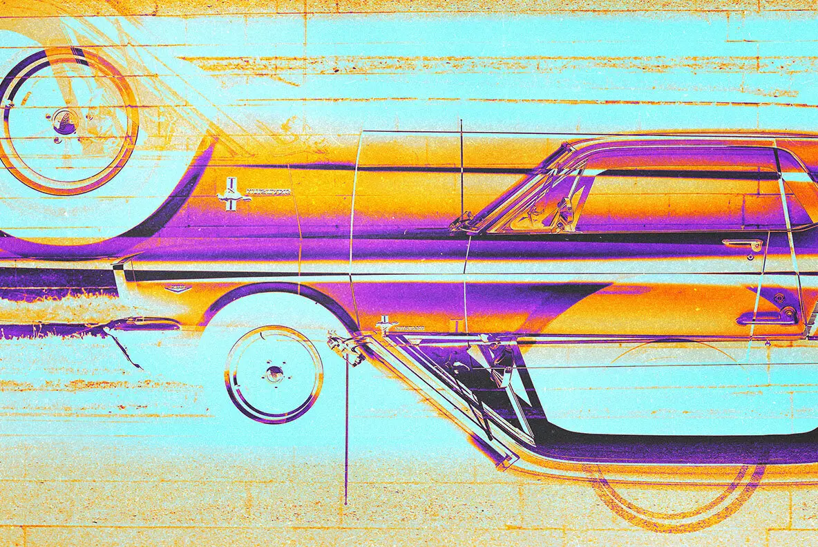 Neon Negative Photo Effect - YouWorkForThem