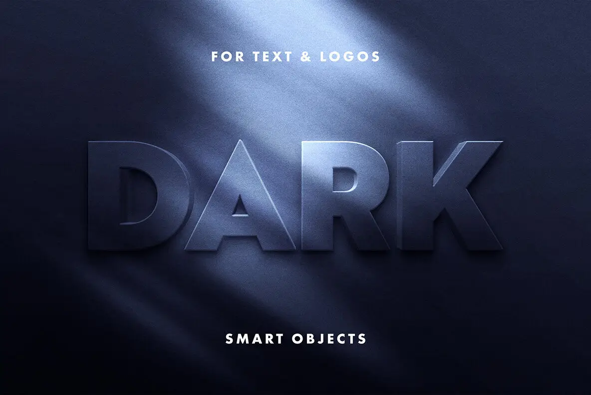 Dark Text Effect