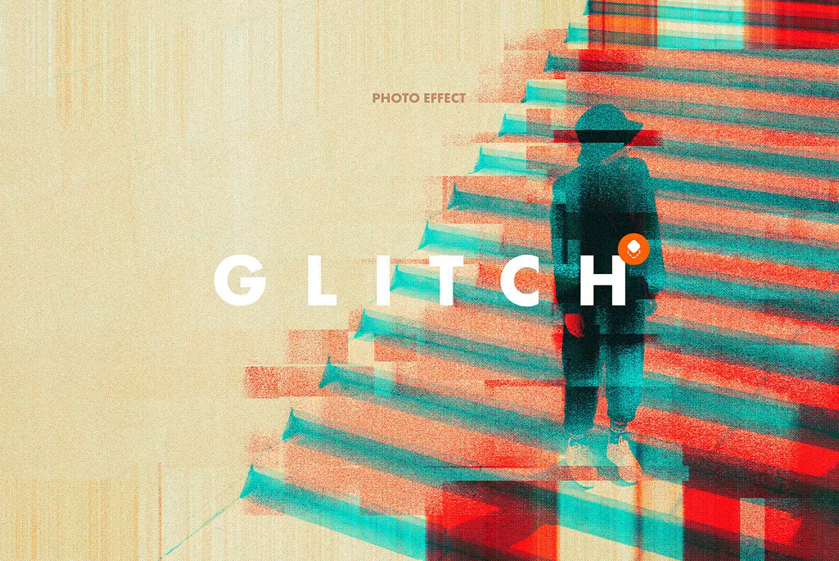 Glitch Displacement Effect