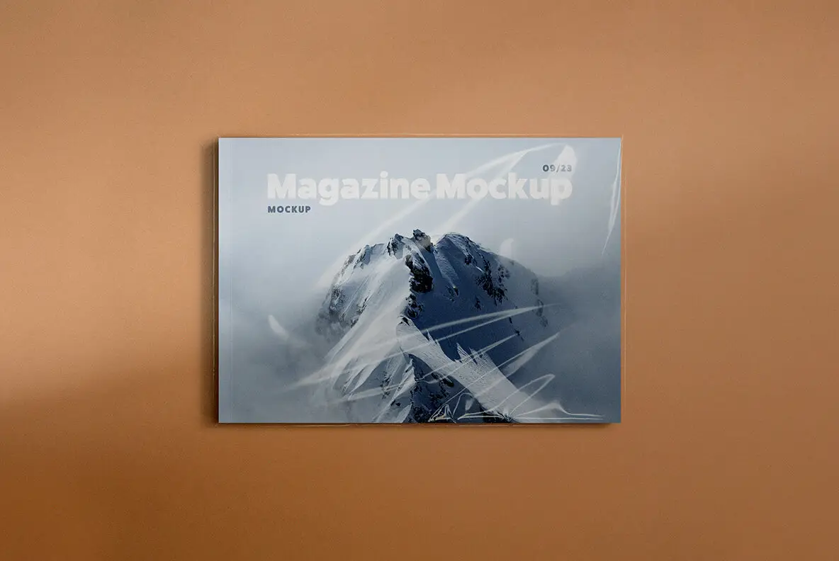 Wrapped Magazine Mockups Graphics - YouWorkForThem