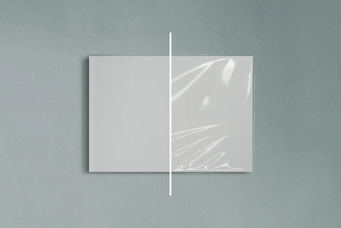 Wrapped Magazine Mockups Graphics - YouWorkForThem