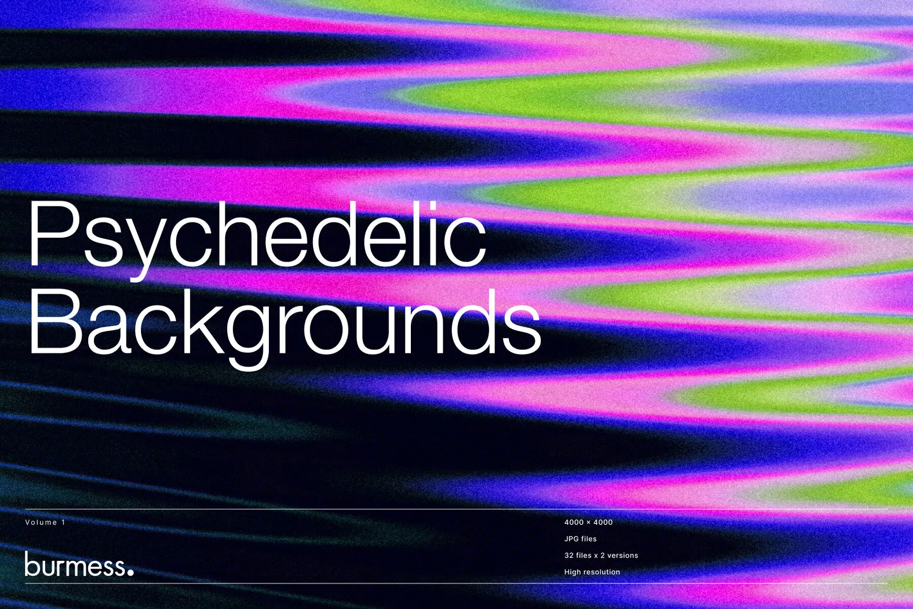 Psychedelic Backgrounds Volume 1