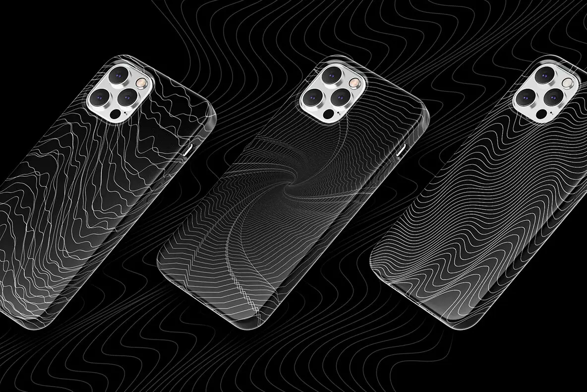 Wave Lines Vector Shapes Graphics - YouWorkForThem