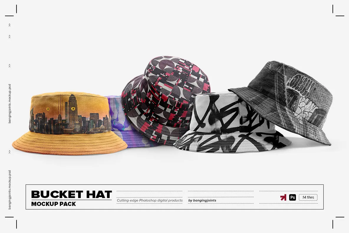 Bucket Hat Mockup Pack