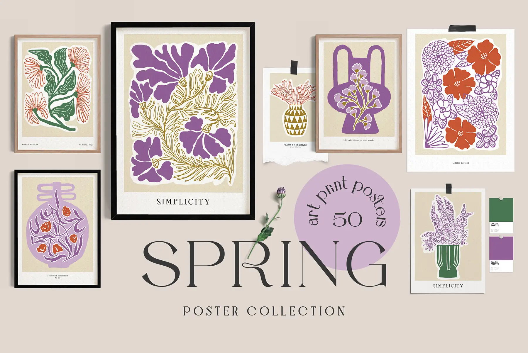 Spring Prints Posters