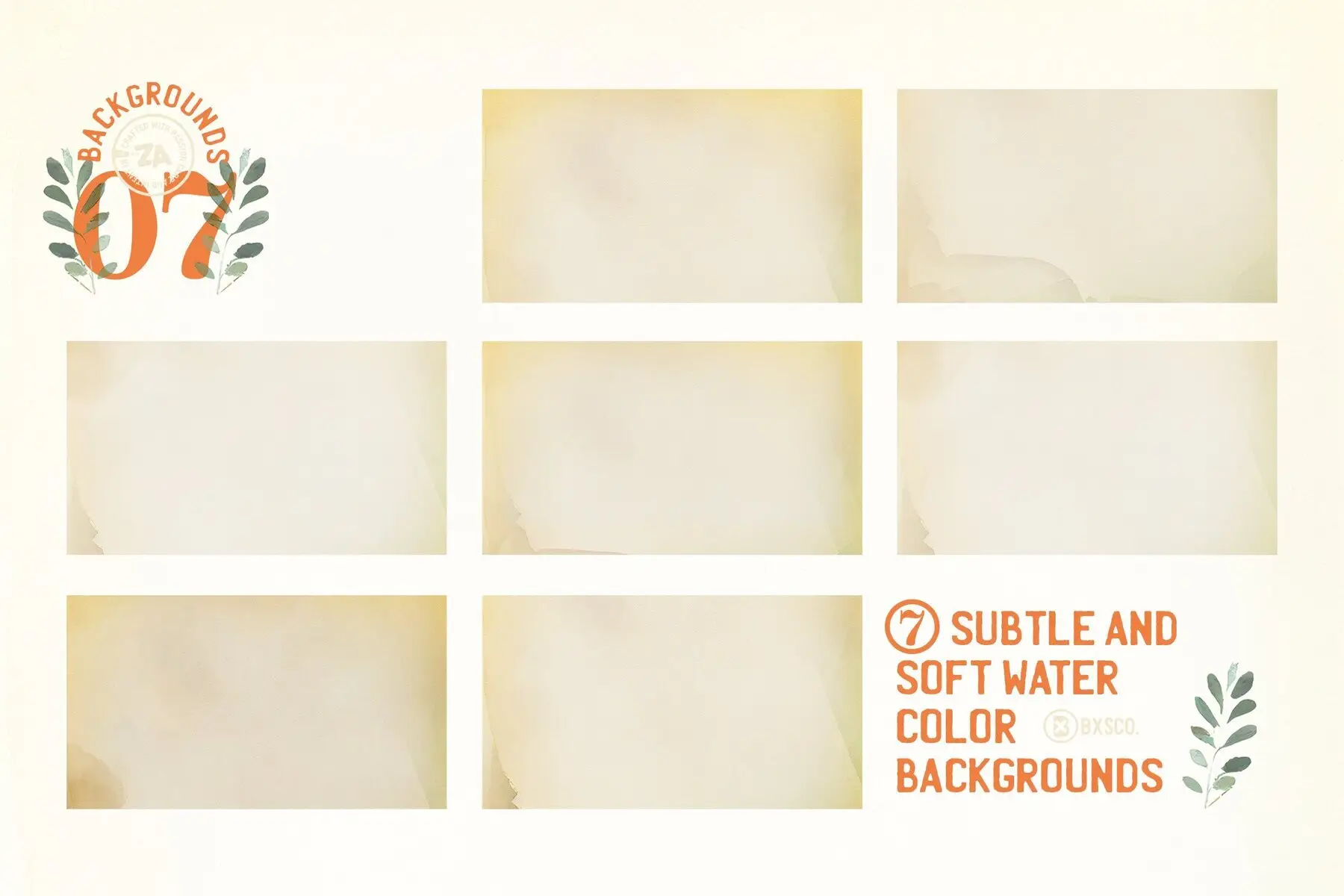 7 Soft & Subtle Backgrounds