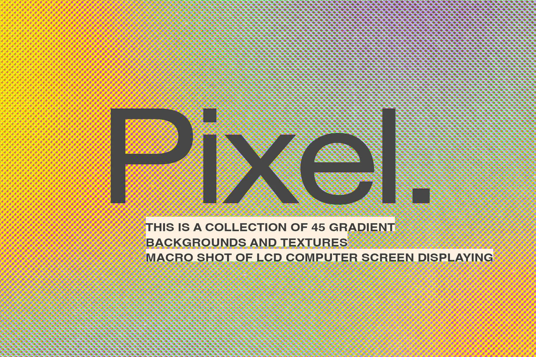 Pixel Backgrounds & Textures