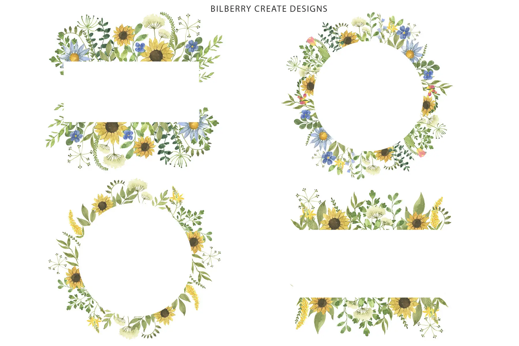 Watercolor Spring Rituals Stock Art Graphics - YouWorkForThem