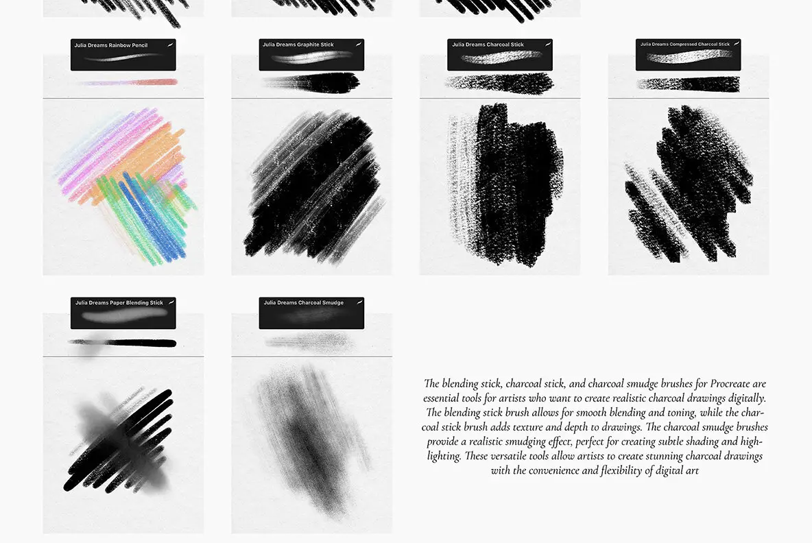 Realistic Pencil Procreate Brushes YouWorkForThem