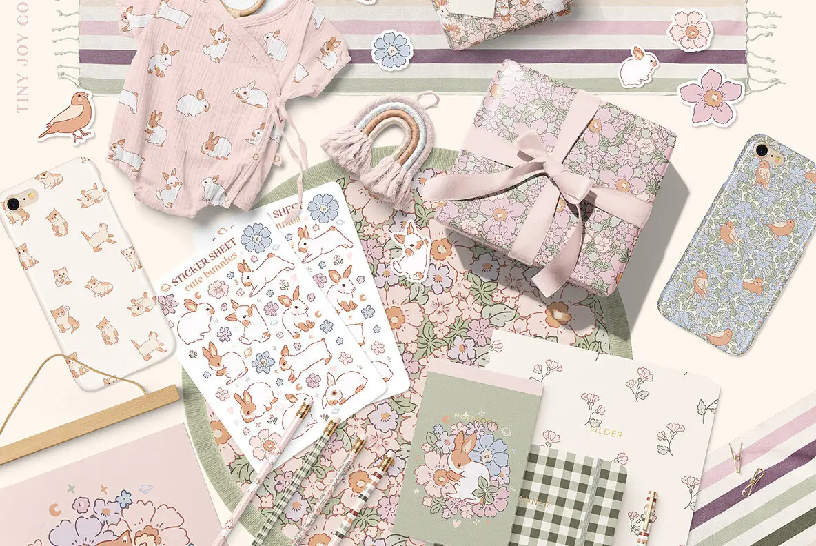 Tiny Joy Collection Illustrations - YouWorkForThem