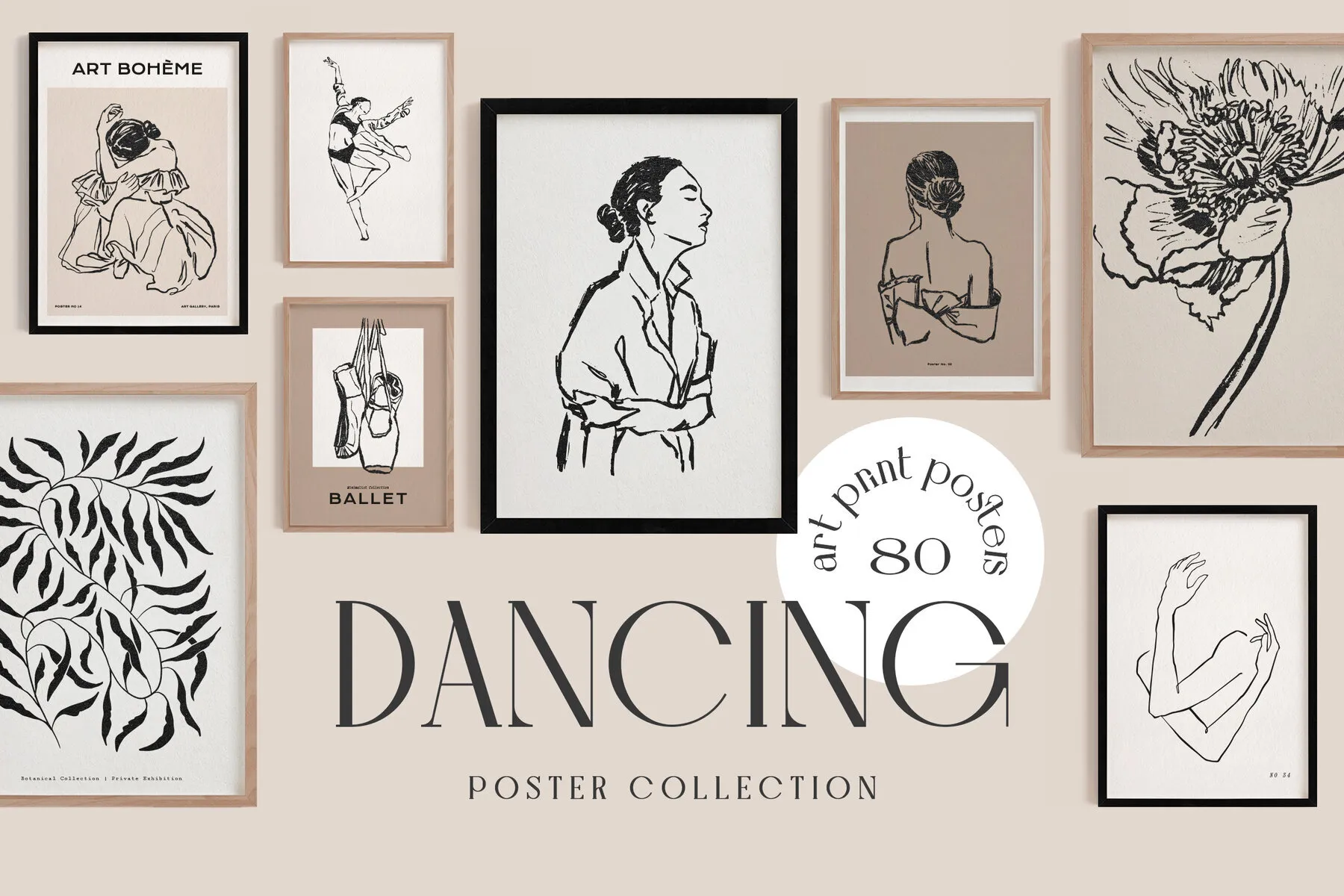 Modern Dance Prints Posters